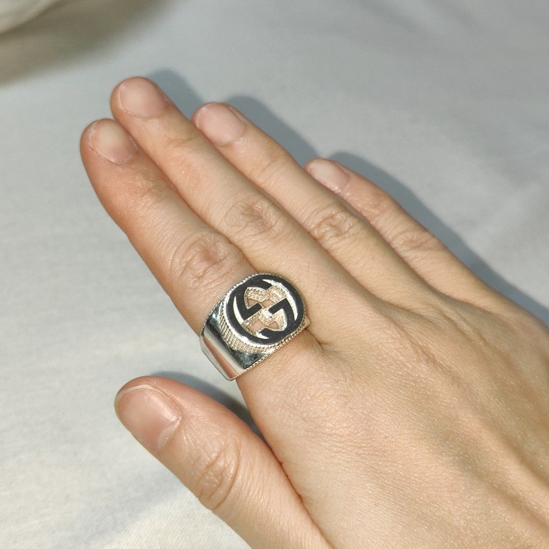 Gucci logo clearance ring