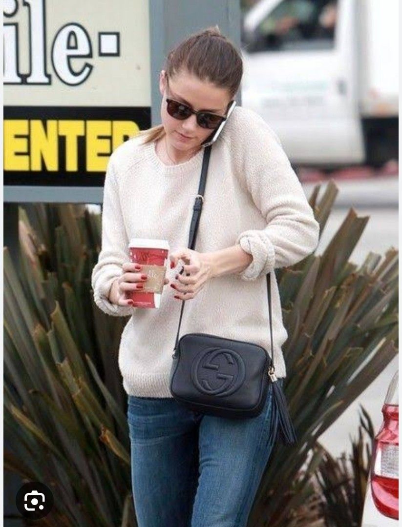 Gucci soho disco bag street 2025 style