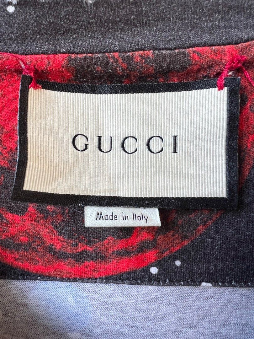 Gucci snake space shirt hot sale