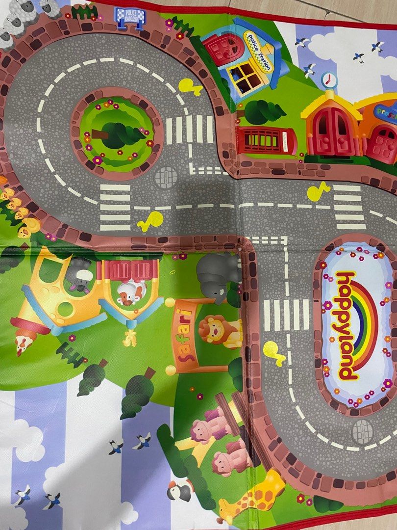 Happy land shop play mat