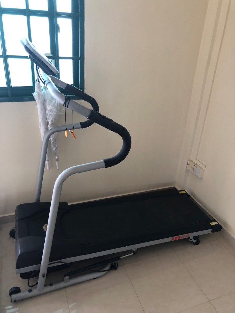 Hardly used AIBI Motorised Treadmill Manual included