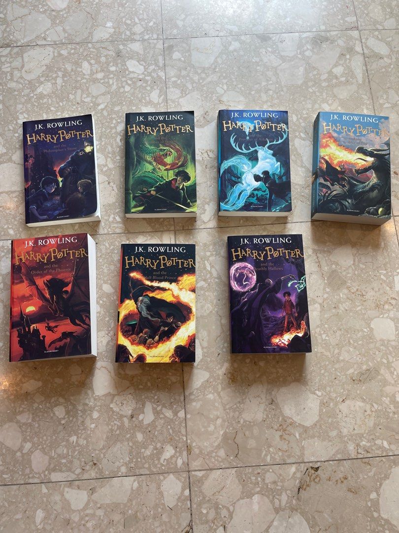 Harry Potter books (whole collection), Hobbies & Toys, Books ...