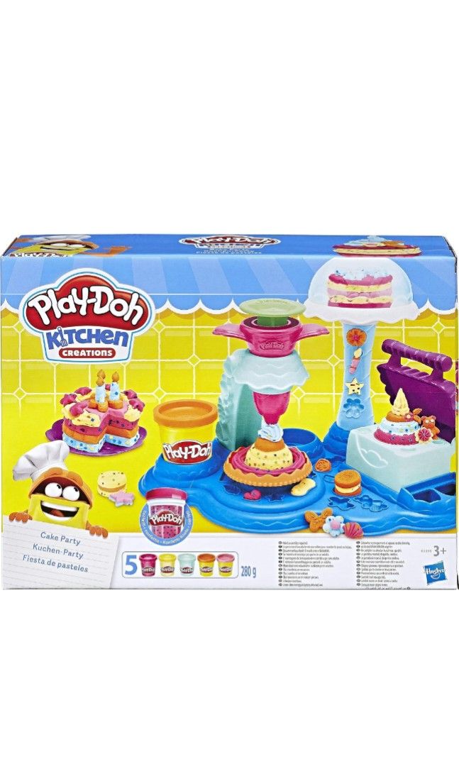 Play doh cake party playset hot sale