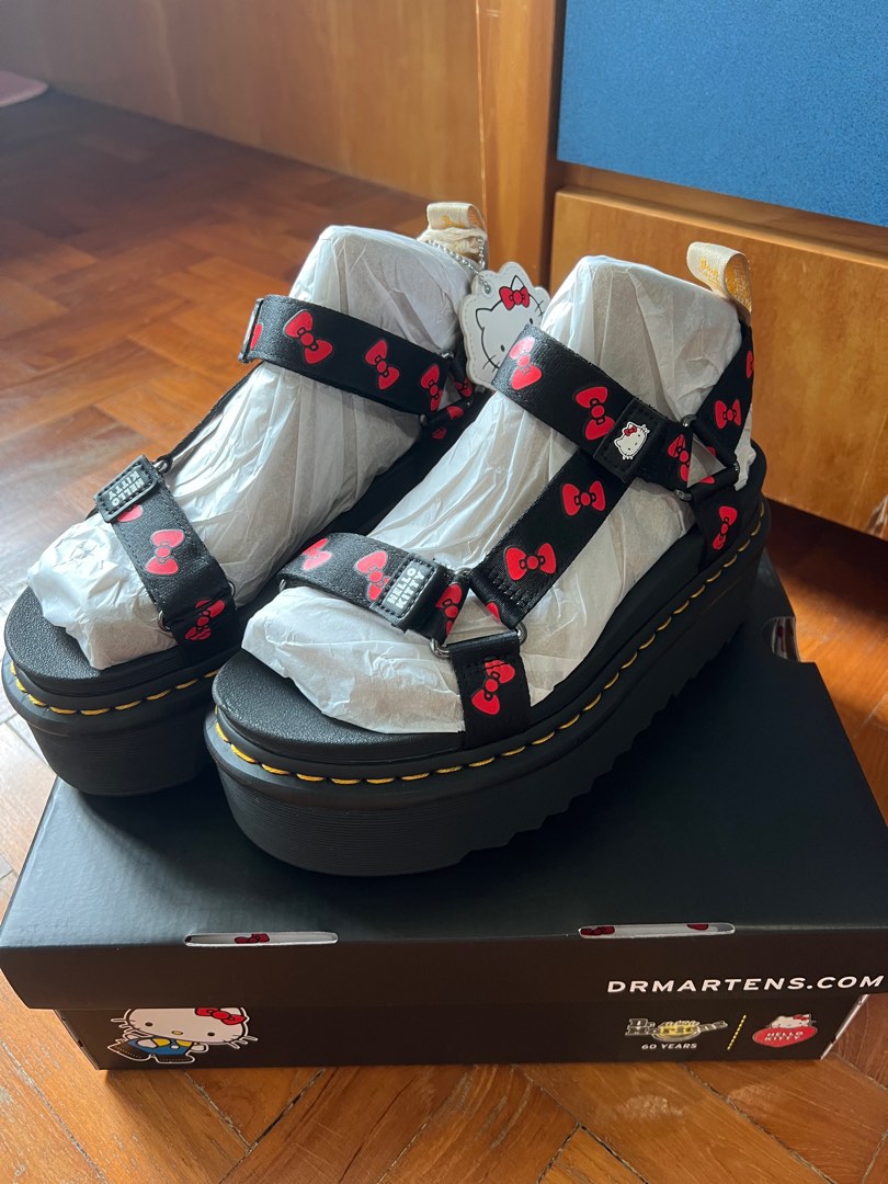 Doc marten sandals hello kitty sales