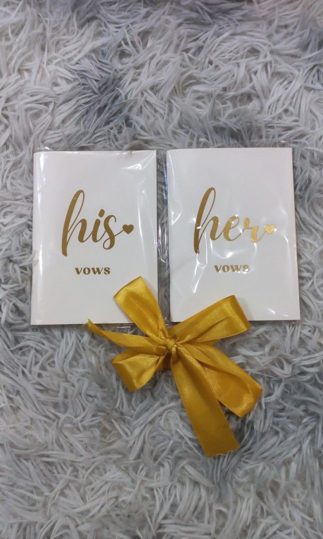 His & her wedding wovs set (white, 2pcs) (Category: Sets or Coordinates) located in Makati City. Submitted by HeyRoe (Listing ID 1272073475, Image 1). Description: brand new, ready for shipping rfs: ordered extra by mistake.