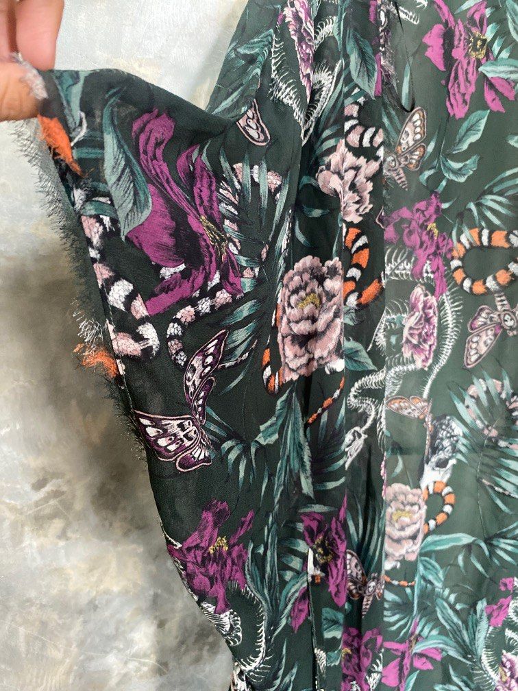 Skull kimono h&m hot sale