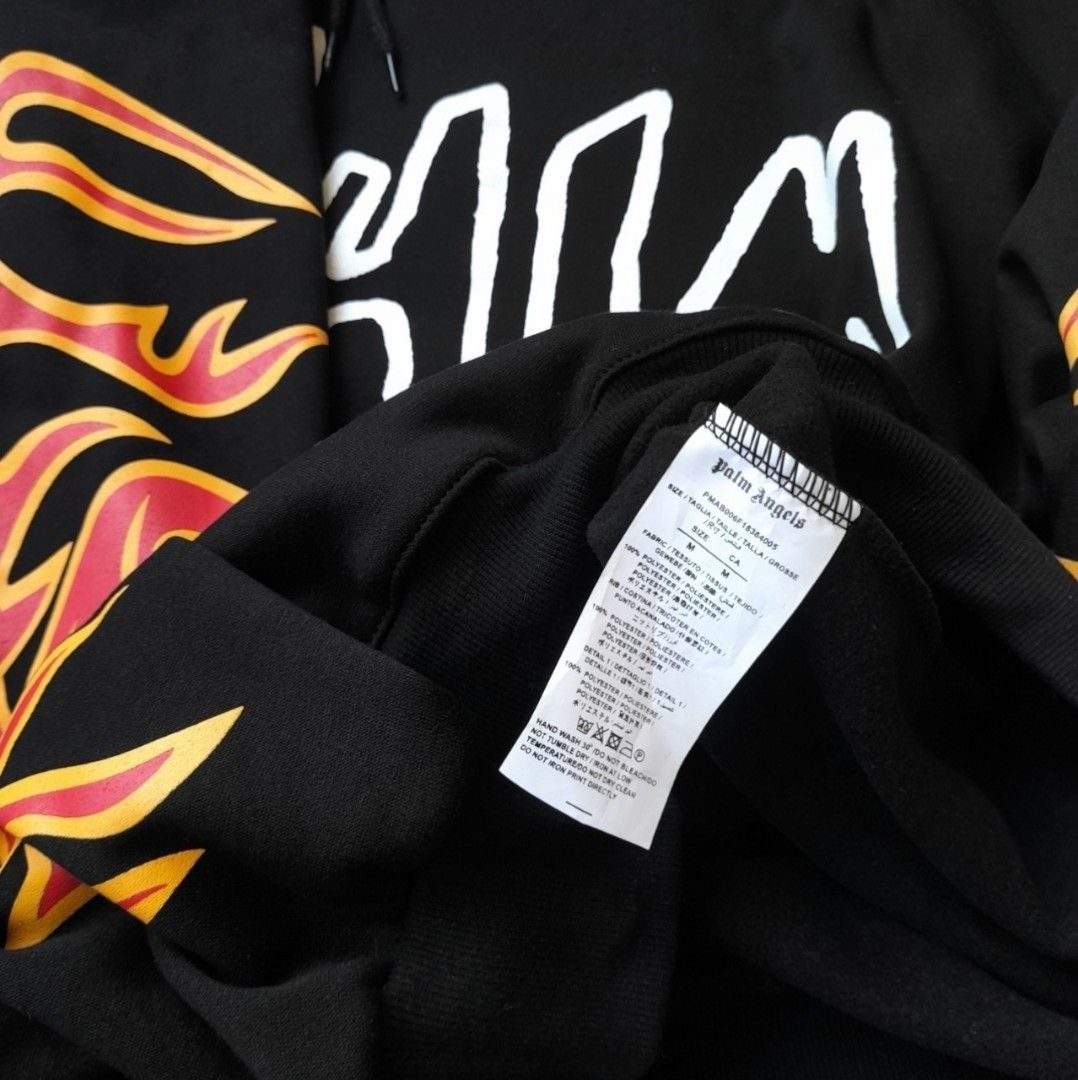 PALM ANGELS TIGER FLAMES ロンT PALM ANGELS TIGER FLAMES ロンT