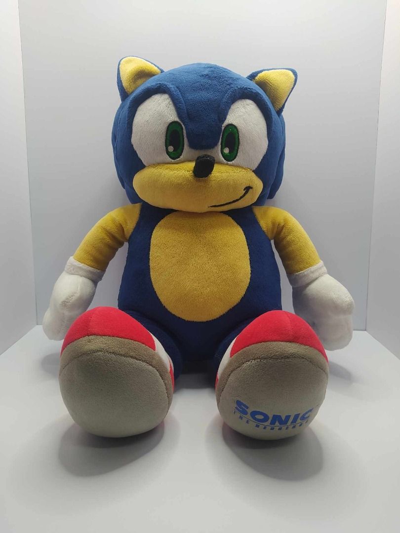 Huggable 18-Inch Sonic The Hedgehog Anime Game Plush Toy (Build-a-Bear),  Hobbies & Toys, Toys & Games on Carousell