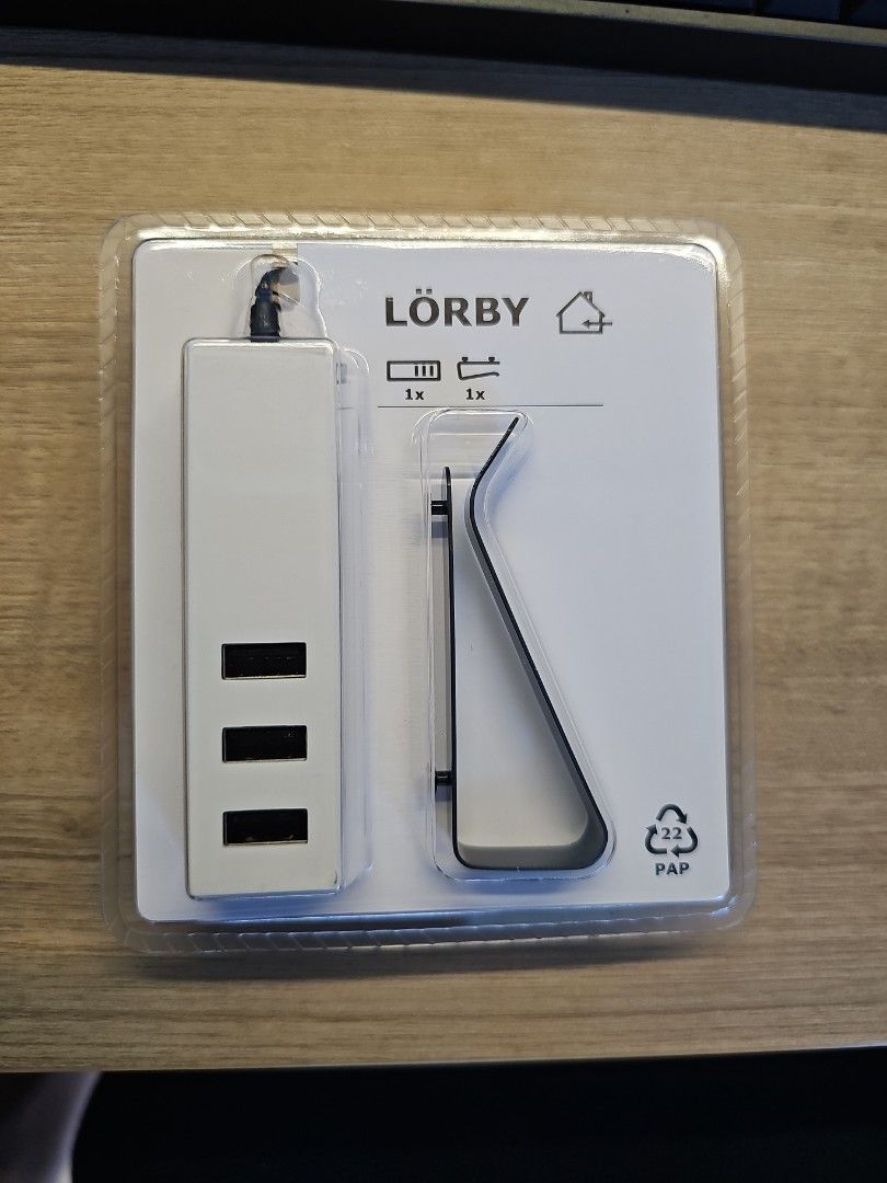 Ikea Lorby USB charging hub, Computers & Tech, Parts & Accessories