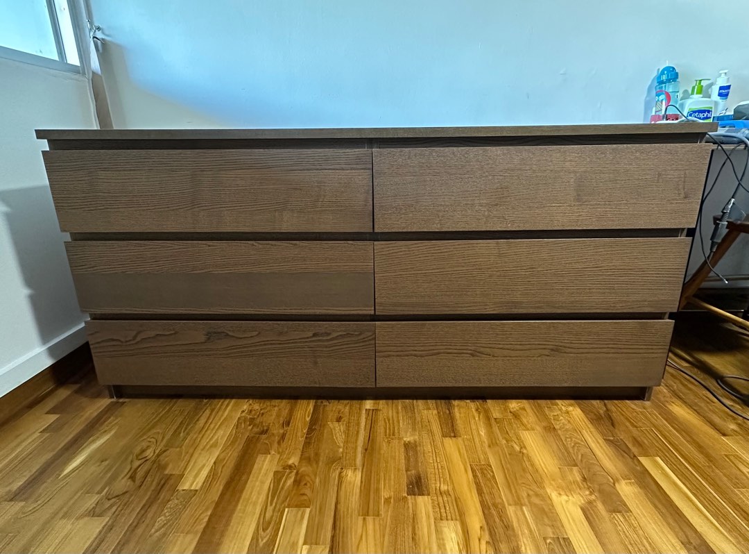 IKEA malm drawers, Furniture & Home Living, Furniture, Shelves