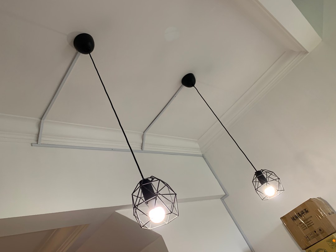 BRUNSTA Pendant lamp shade, black, Length: 12 - IKEA