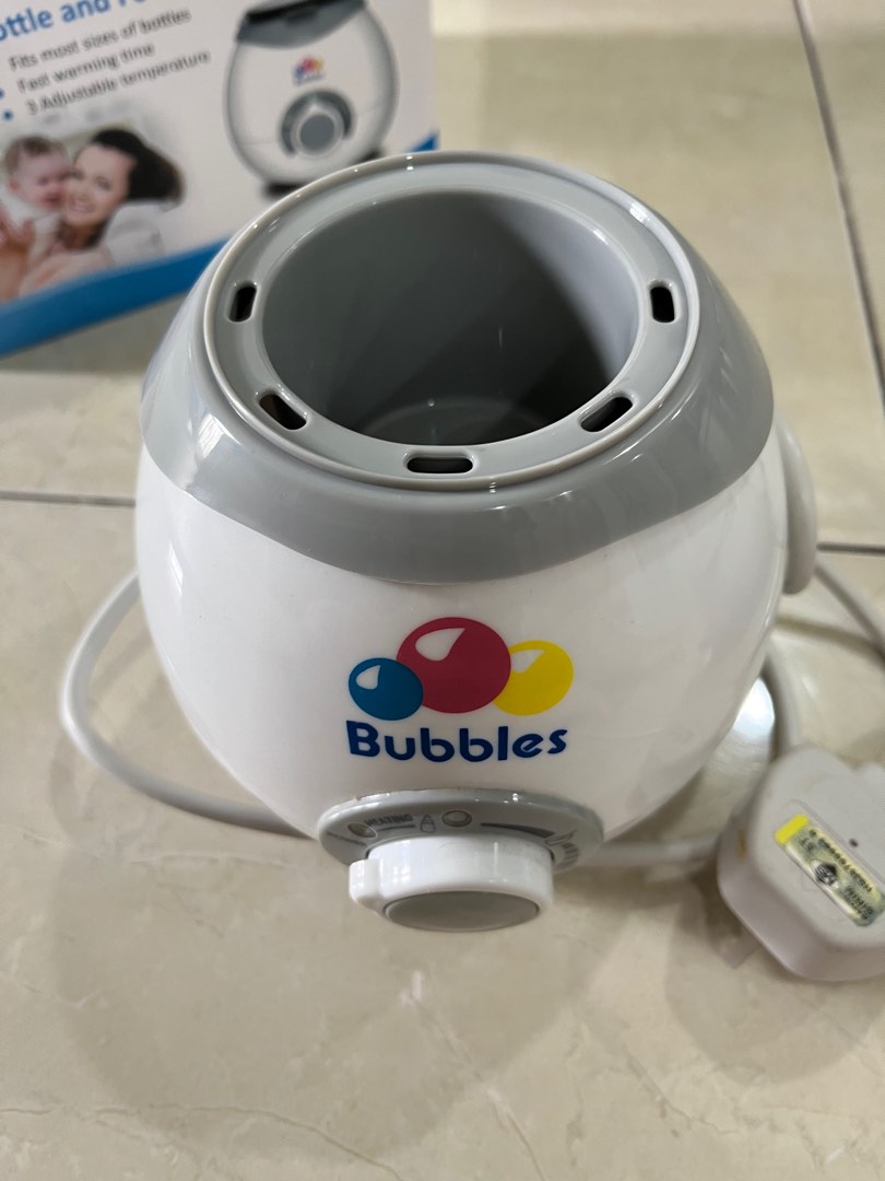 Improved Version! Bubbles Bottle and Food Warmer, Babies & Kids