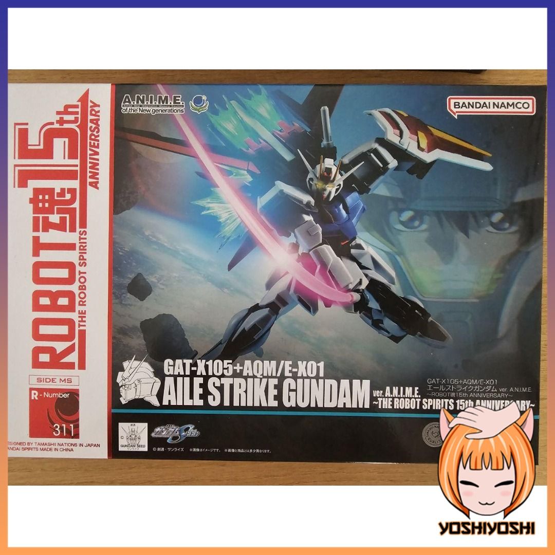 Instcok Bandai Spirits Gundam SIDE MS GAT-X105+AQM/E-X01 Ale Strike Gundam Ver. A.N.I.M.E (Category: Gundam Model Kits) located in Singapore. Submitted by shopyoshiyoshi2 (Listing ID 1272097616, Image 3). Description: Instcok Bandai Spirits Gundam SIDE MS GAT-X105+AQM/E-X01 Ale Strike Gundam Ver. A.N.I.M.E Join our channel for latest product t.me/shopyoshiyoshi/ t.me/shopyoshiyoshichannel/.