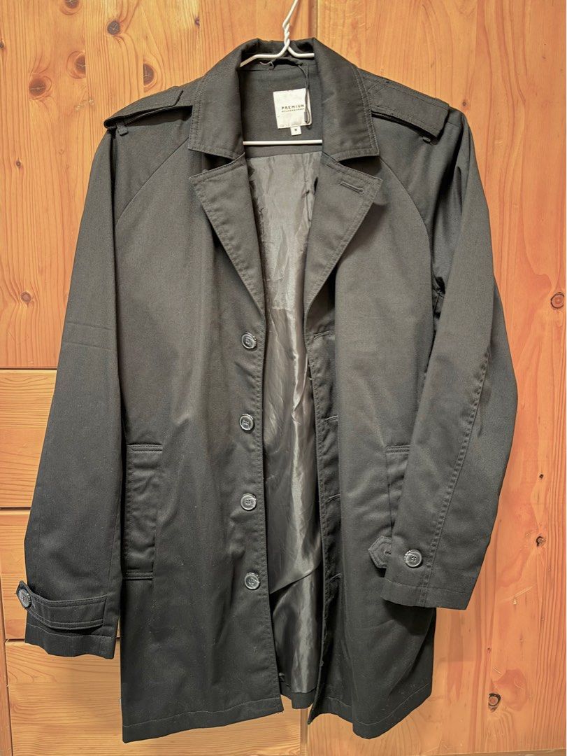 Jack and jones premium trench coat clearance