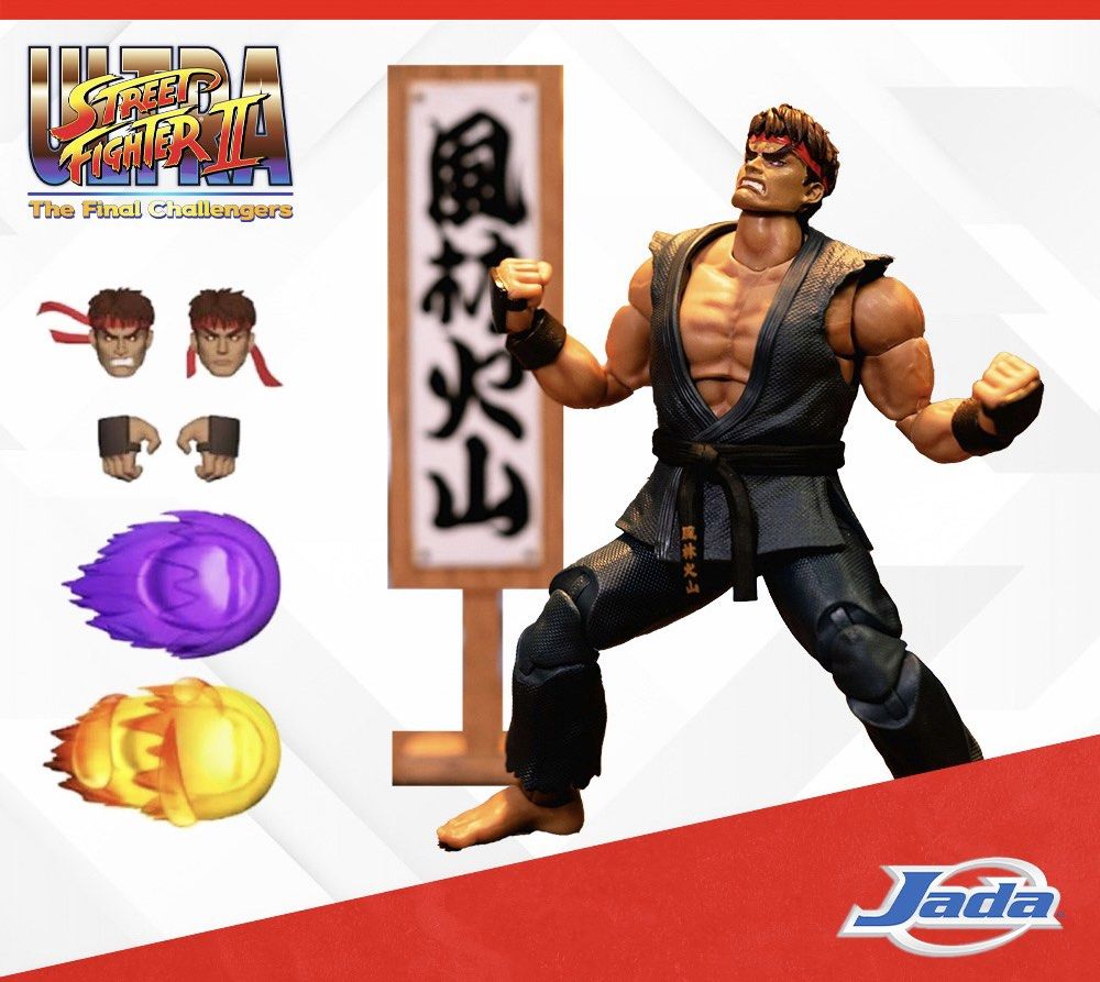 Jada Toys - Ultra Street Fighter II: The final Challengers - Evil Ryu 6”,  Hobbies & Toys, Toys & Games on Carousell