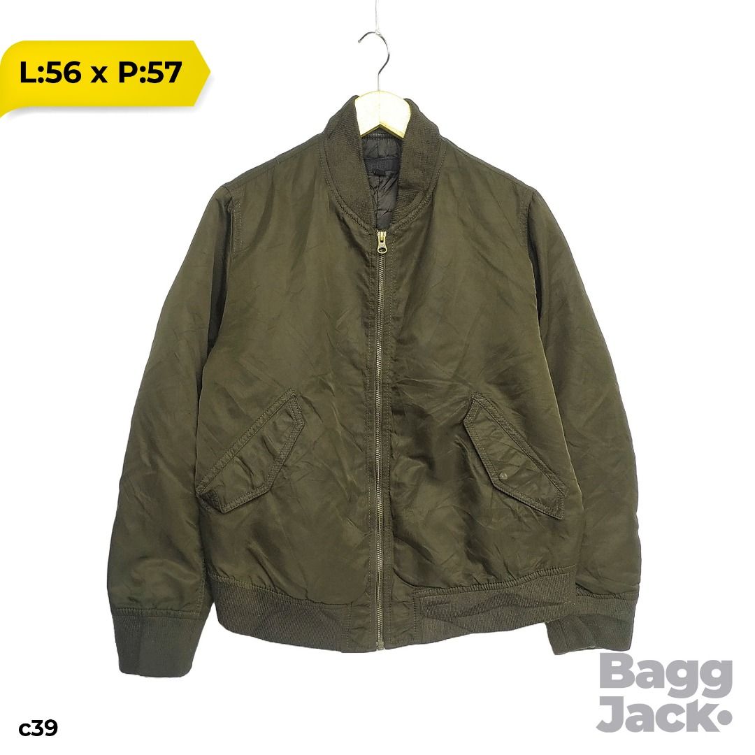 Jaket outlet bomber uniqlo