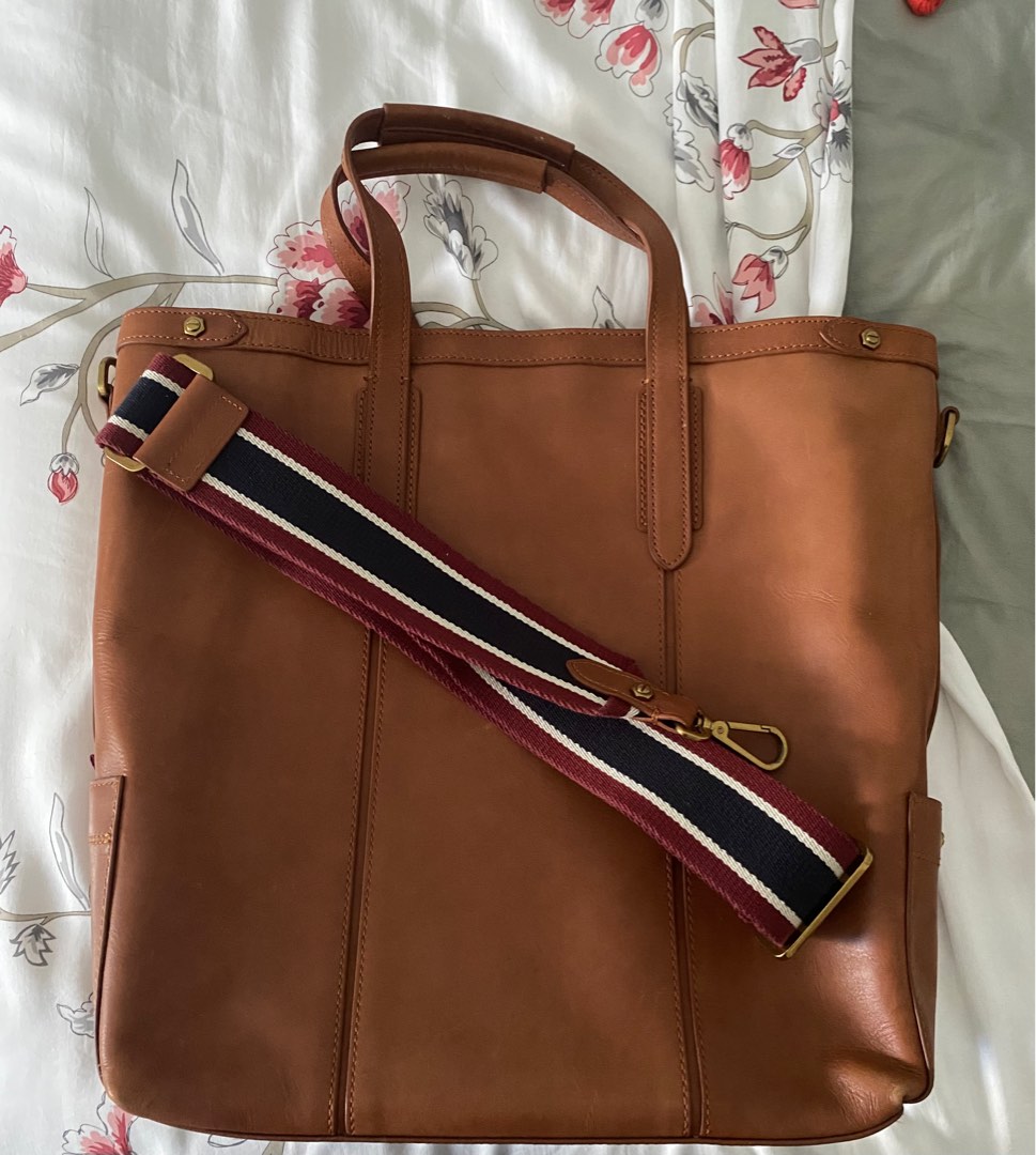 J crew sales leather bag