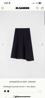 Jil Sander Asymmetric Skirt