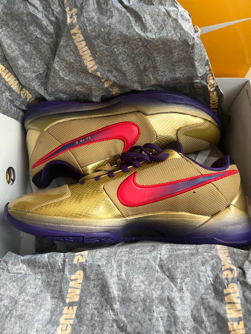 nike kobe 5 protro undefeated hall of fame mens