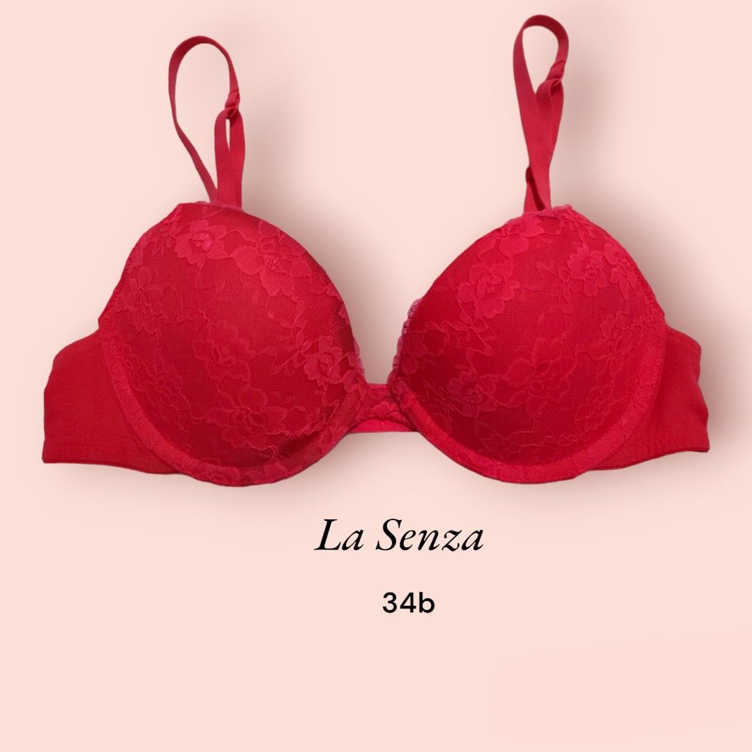 LaSenza, Intimates & Sleepwear, 22 Lasenza Pushup Bra 34b Red