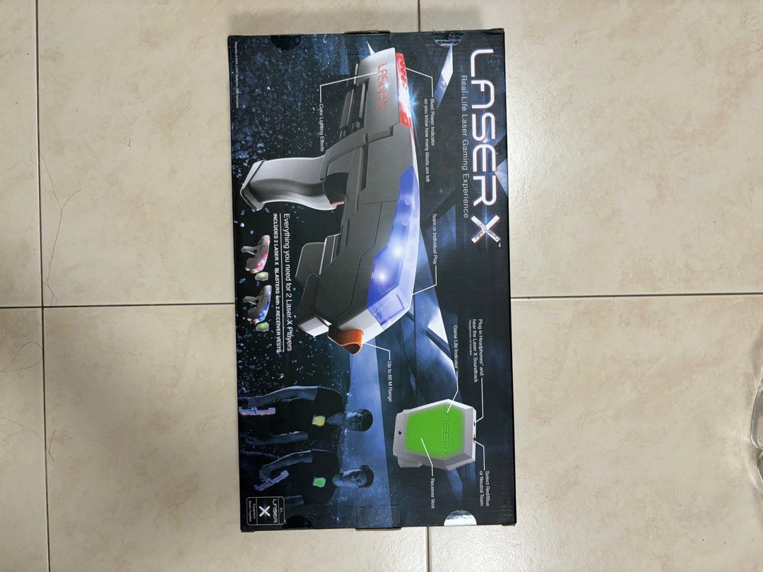 Laser X Laser Tag Game, Hobbies & Toys, Toys & Games on Carousell