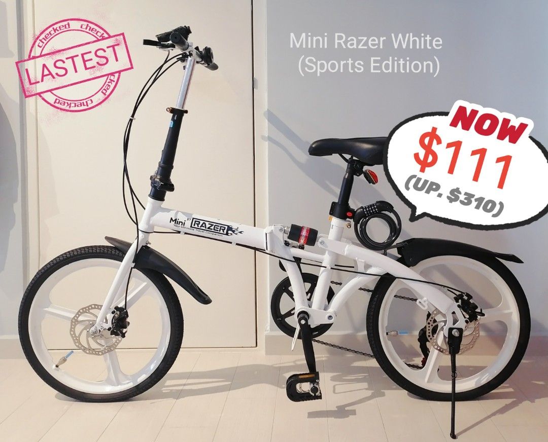 Mini razer 2025 foldable bike