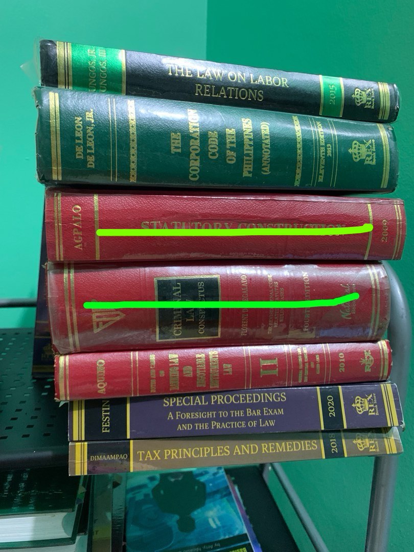 Law School Books SWIPE TO SEE FULL LIST, Hobbies & Toys, Books