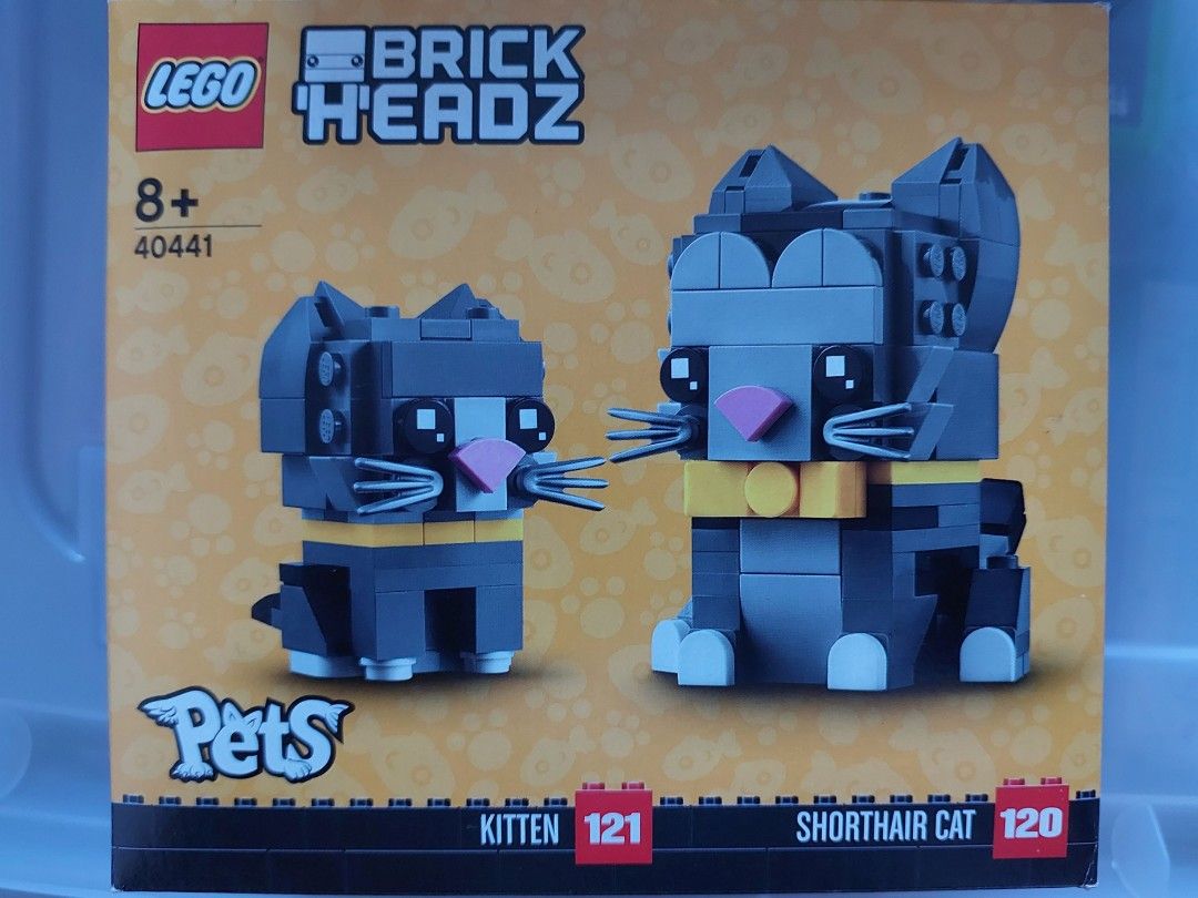 Lego brickheadz shorthair on sale cat