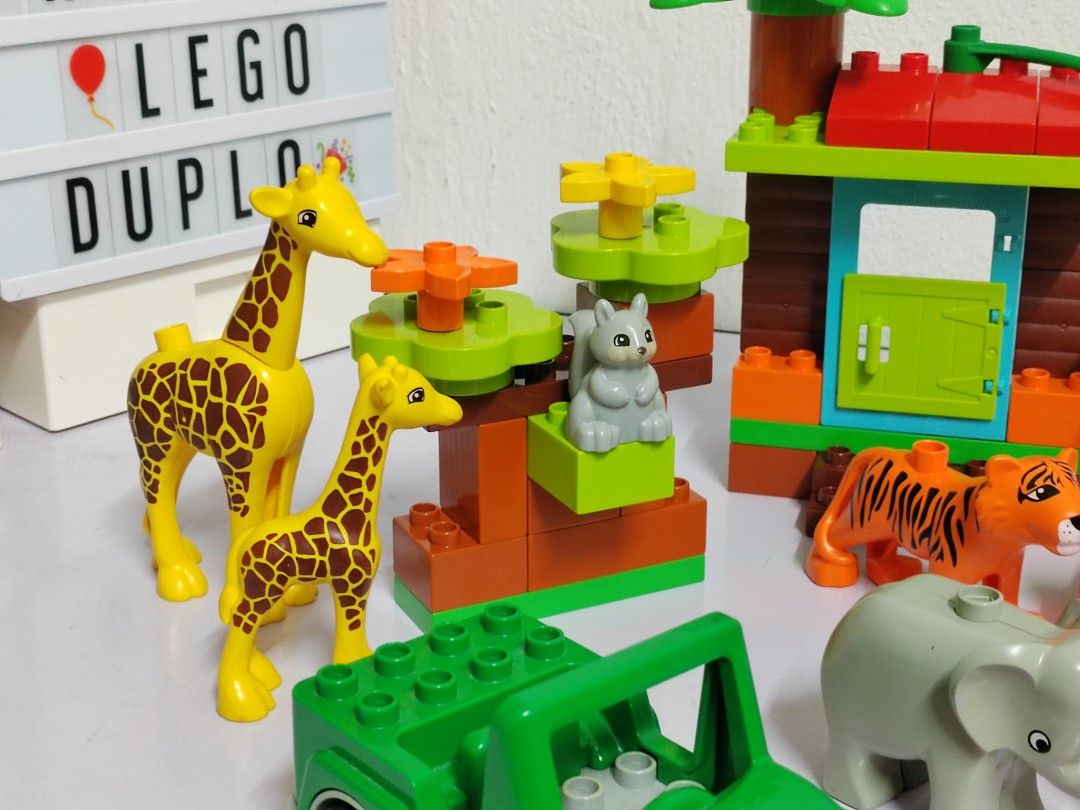 Lego duplo Tropical Island and Savannah animals set Hobbies Toys Toys Games on Carousell