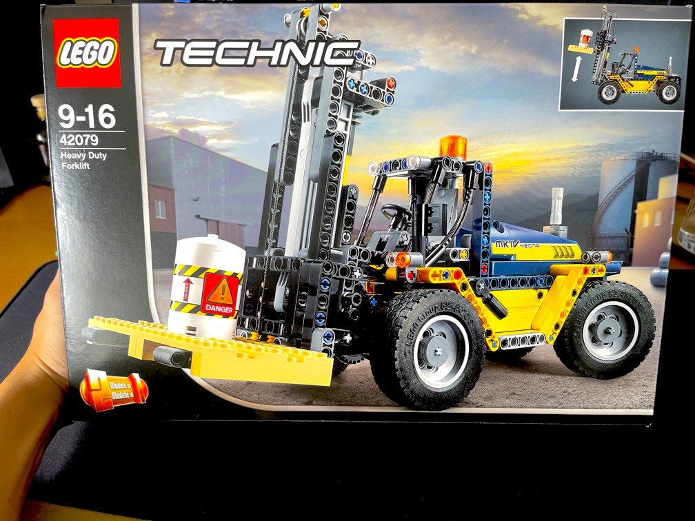 Lego heavy store duty forklift