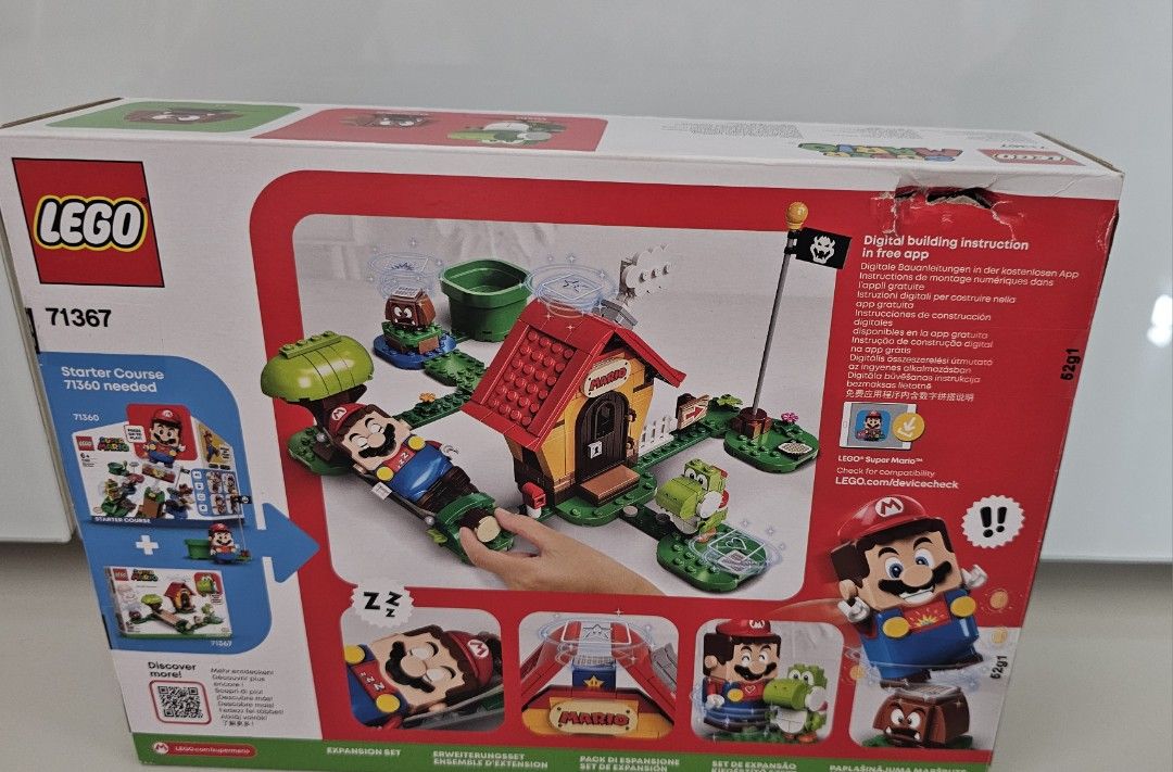 Mario house lego instructions cheap