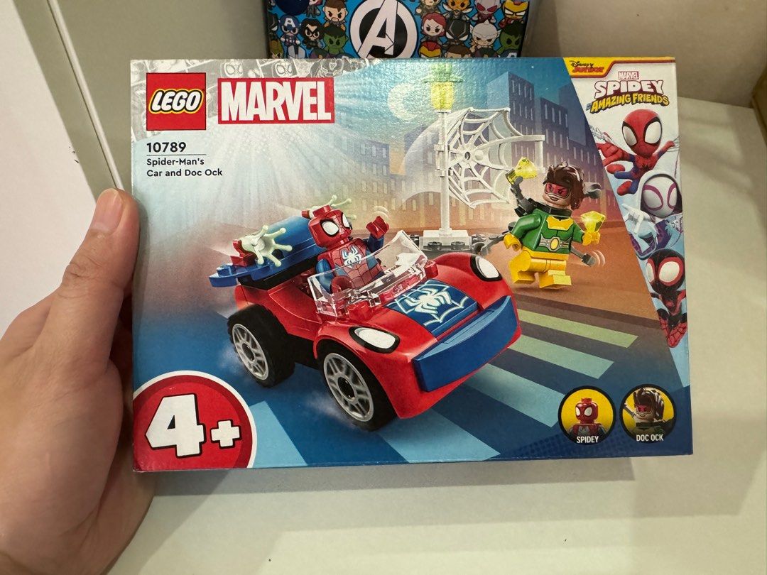 Lego Marvel 10789 Spider-Man's Car and Doc Ock, Hobbies & Toys, Toys &  Games on Carousell