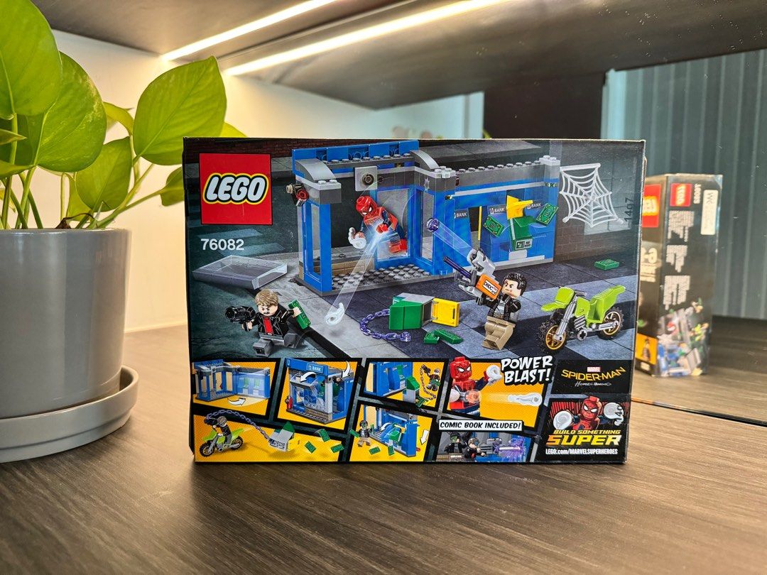 Lego Spiderman Homecoming 76082 retired Hobbies Toys Toys