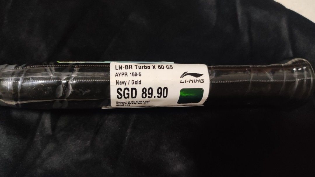 Lin 133011 Badminton Racket Lining Lining Badminton Racket, Sports Equipment, Sports & Games, Racket ...