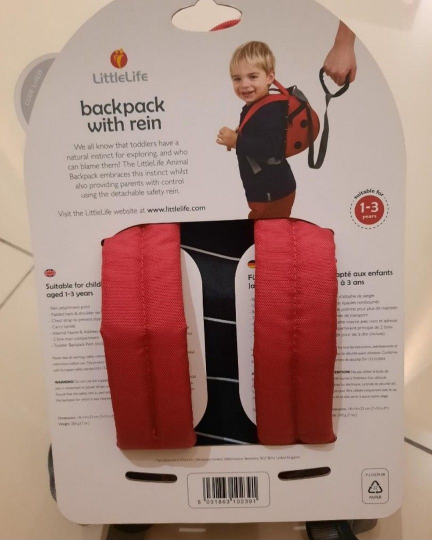 Little tikes backpack reins shop