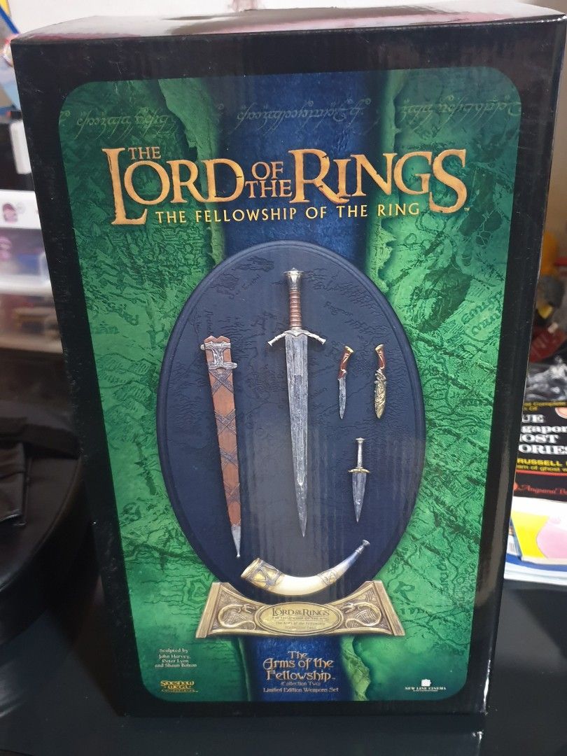 Lord of the Rings The Arms of Fellowship of the Rings Ltd edition of — free download