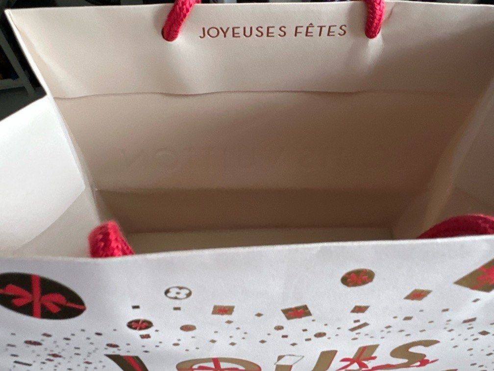 Louis Vuitton 2024 Christmas paper bag, Hobbies & Toys, Stationery