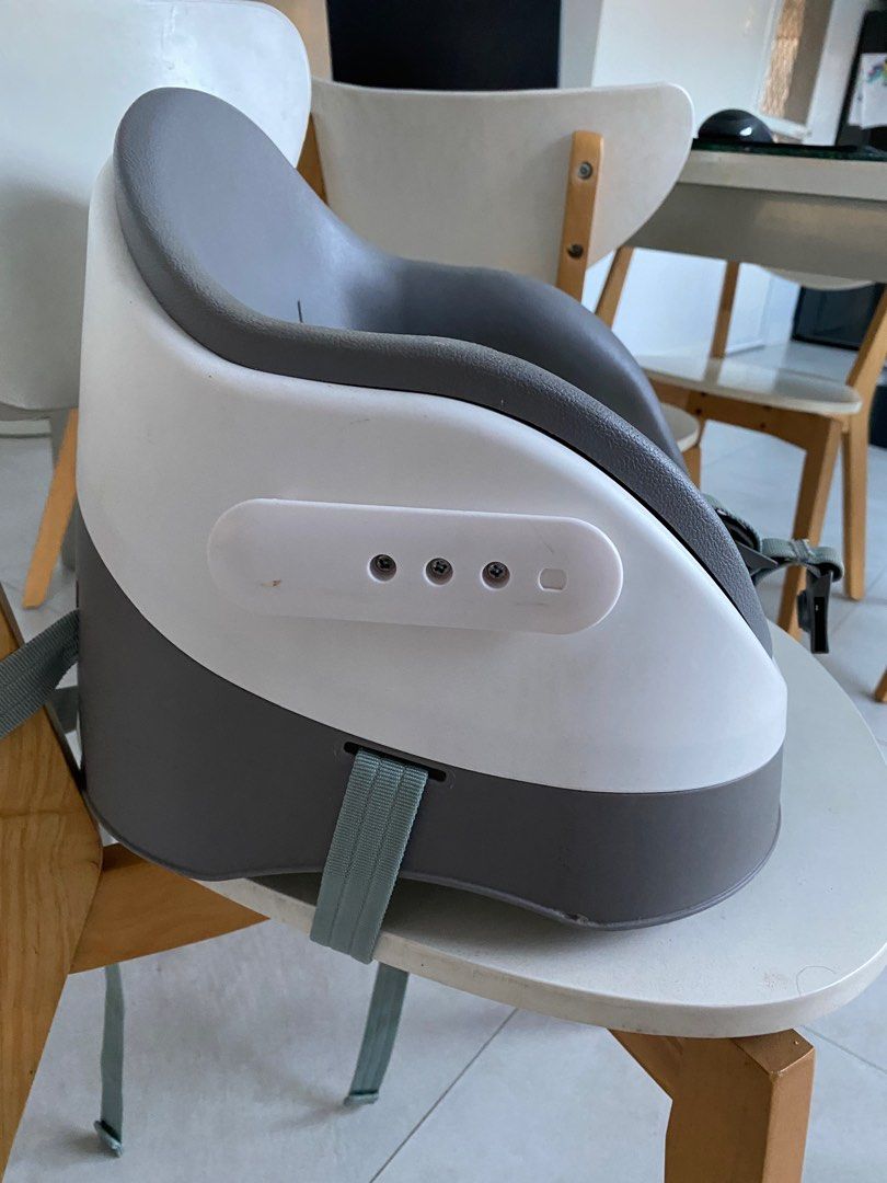 Mamas and papas booster seat gray, Babies & Kids, Nursing & Feeding, Baby High Chairs on Carousell