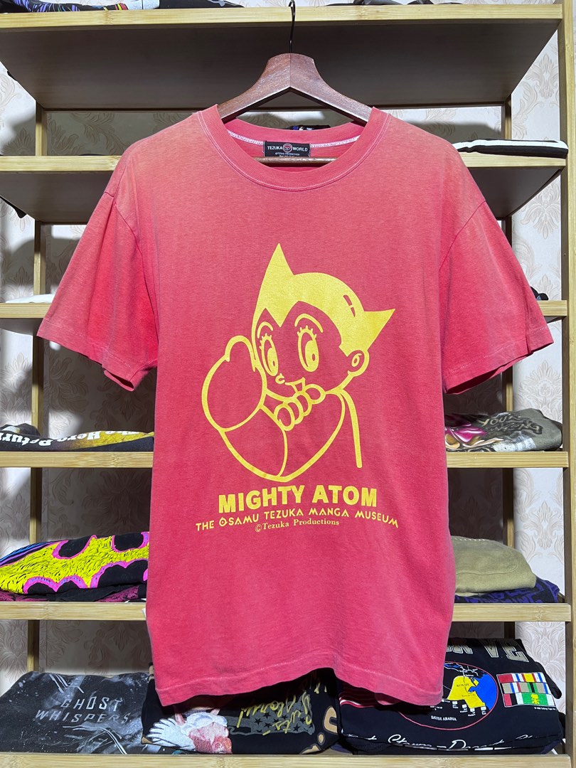 Cravate Vintage Astro Boy Tezuka Productions - Soie, Bleu Marine/gris, Broderie, édition Limitée Japon