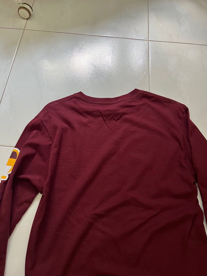 Maroon Champion sweatshirt Women s Fashion Coats Jackets and
