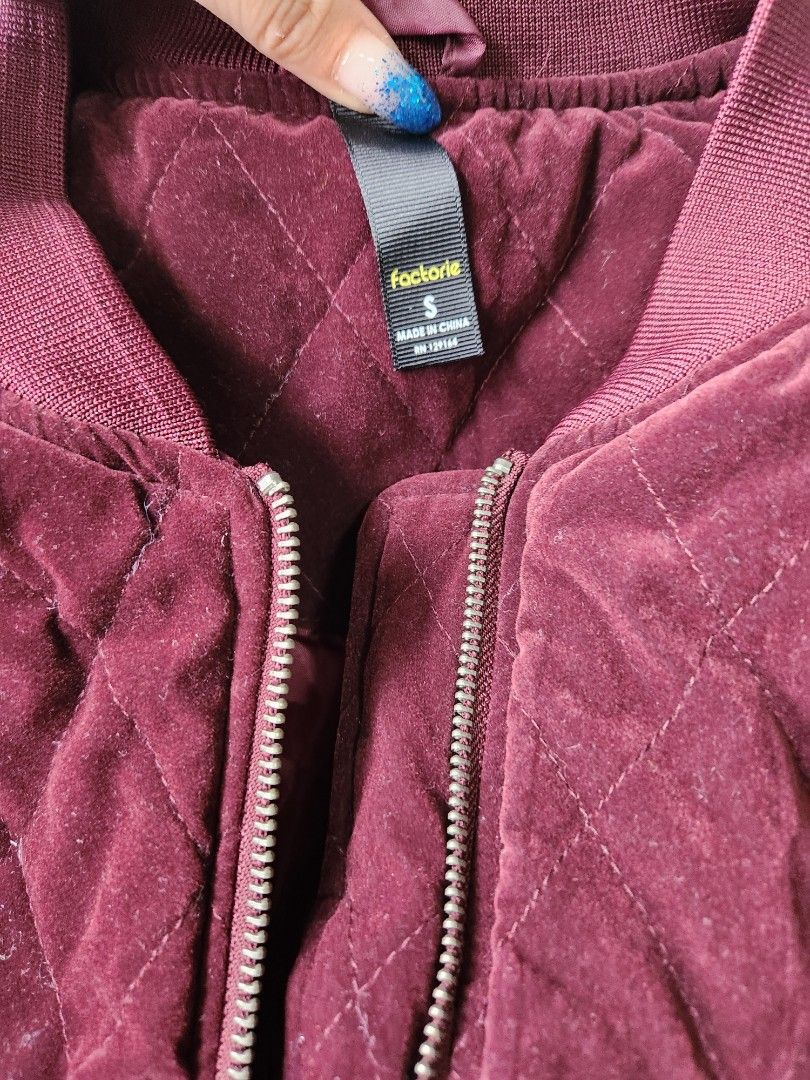 Marron bomber Jacket factories
