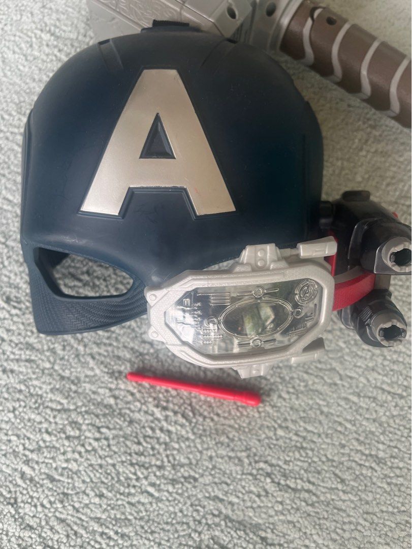 Marvel avengers captain america scope vision helmet top