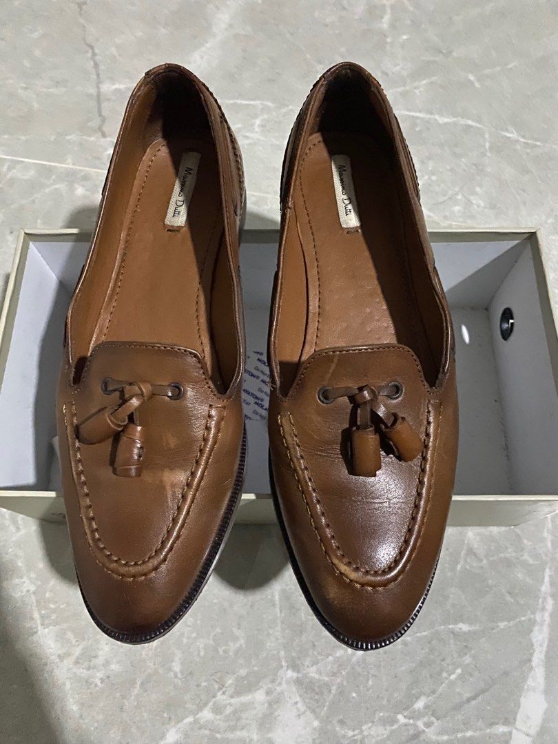 Massimo dutti tassel loafers online