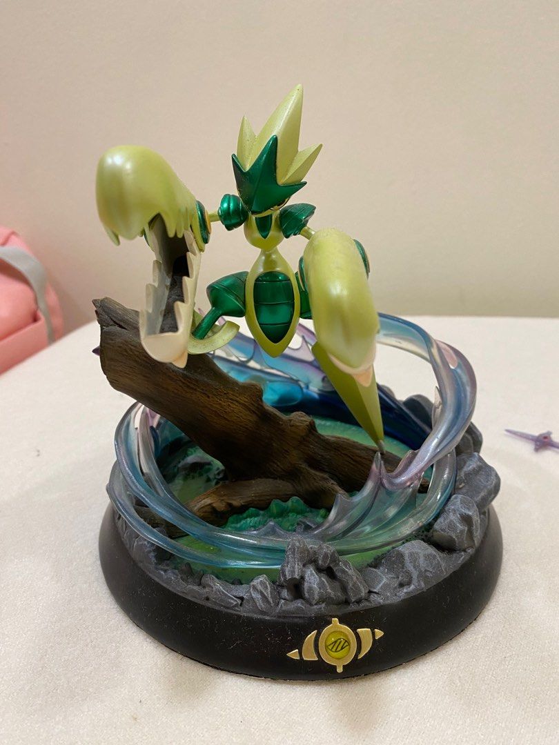 Mega Scizor shiny resin figure, Hobbies Toys, Toys Games on