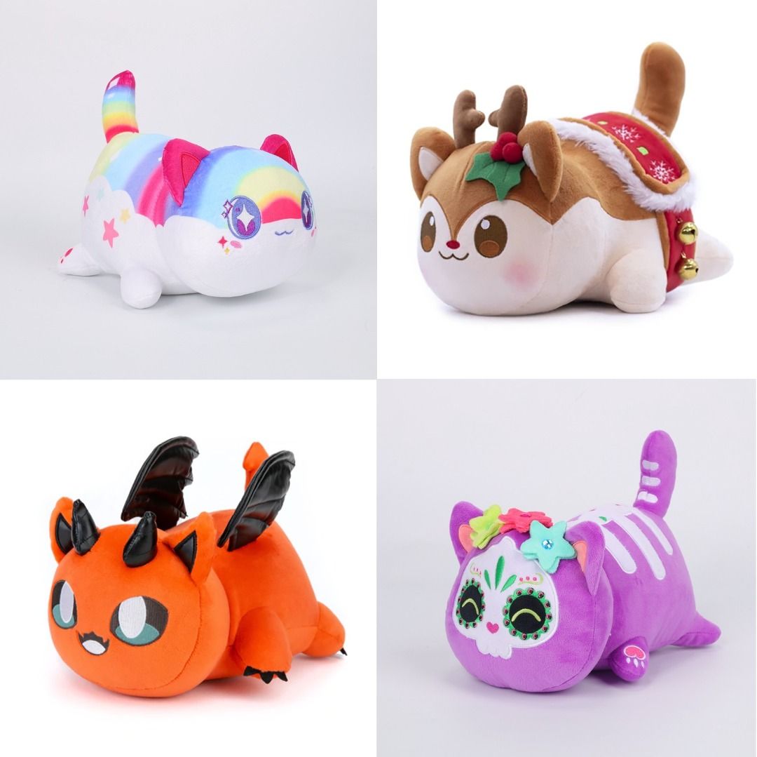 Taco store cat plush