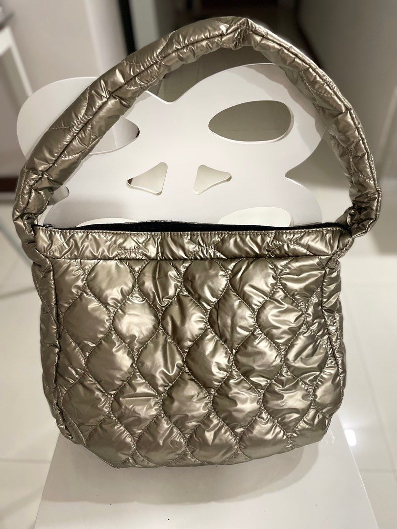 Champagne clearance gold bag