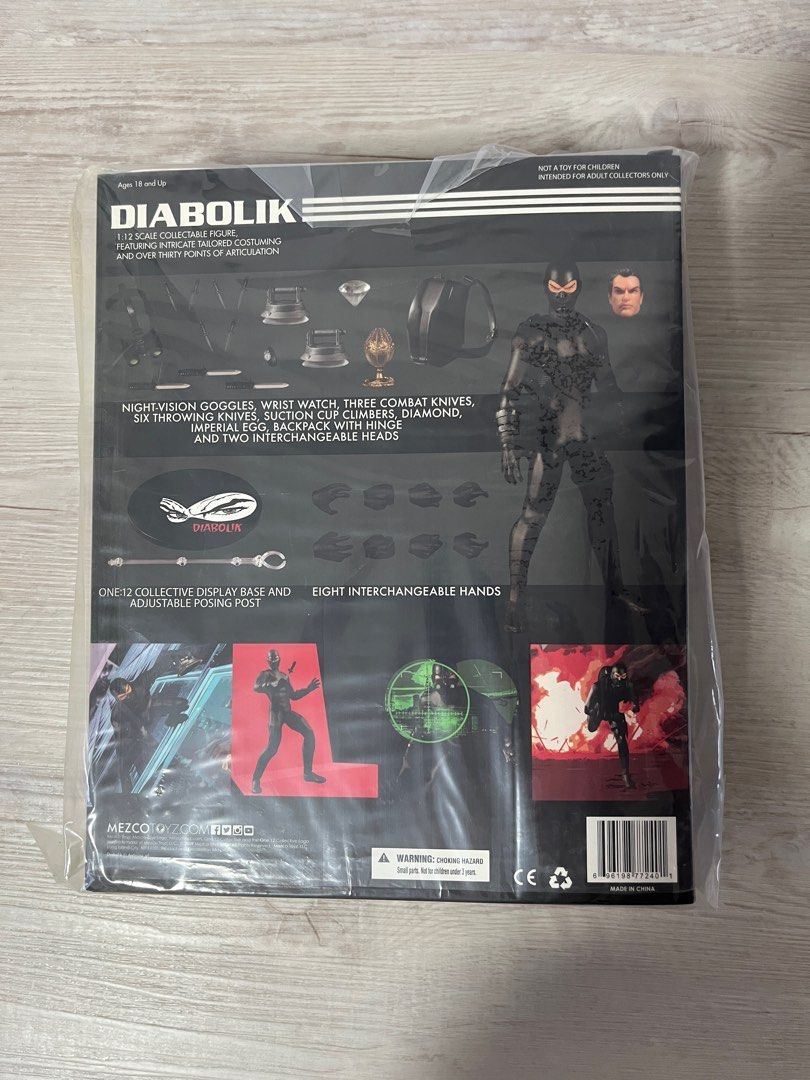 Mezco one 2025 12 diabolik