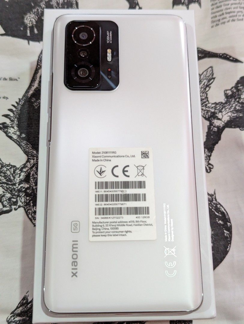 Xiaomi 11T Moonlight White 128GB