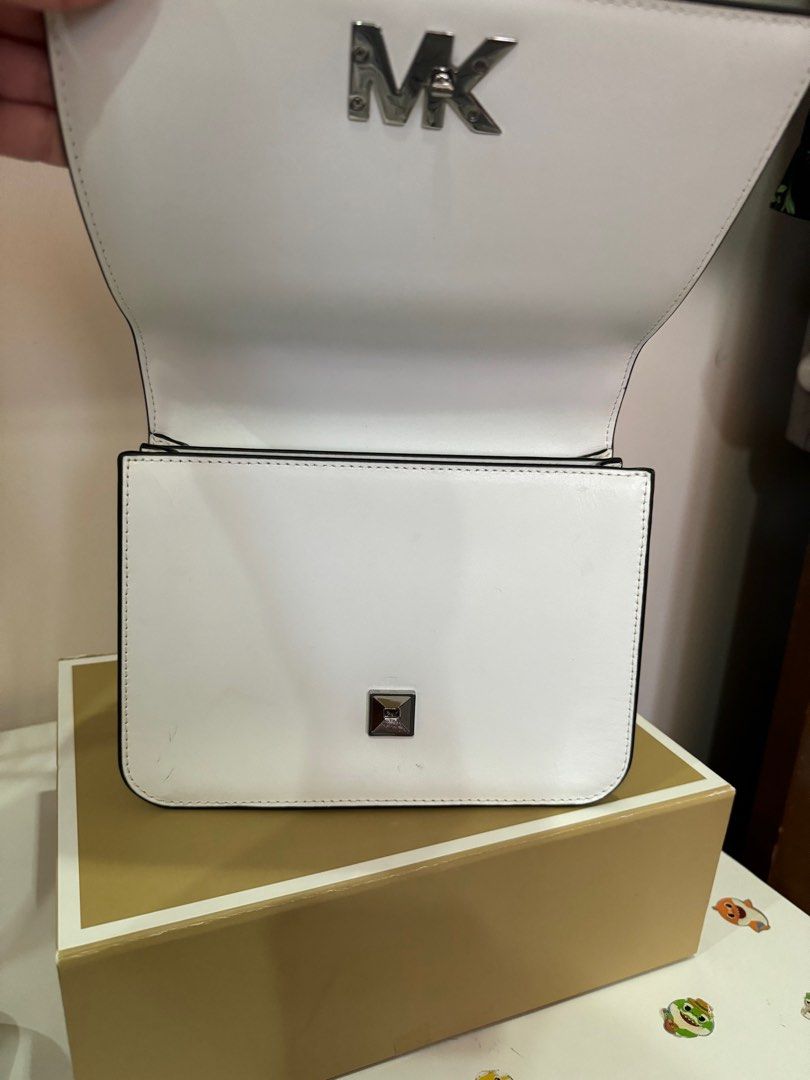 Michael kors mott large graffiti leather crossbody store