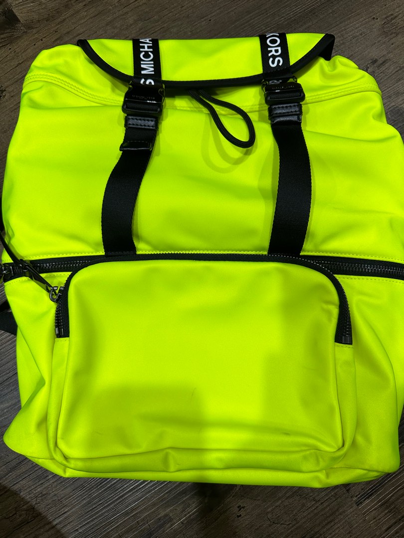 Michael kors online neon backpack